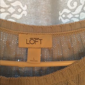 Beautiful, Soft- Cable Knit Sweater - Ann Taylor